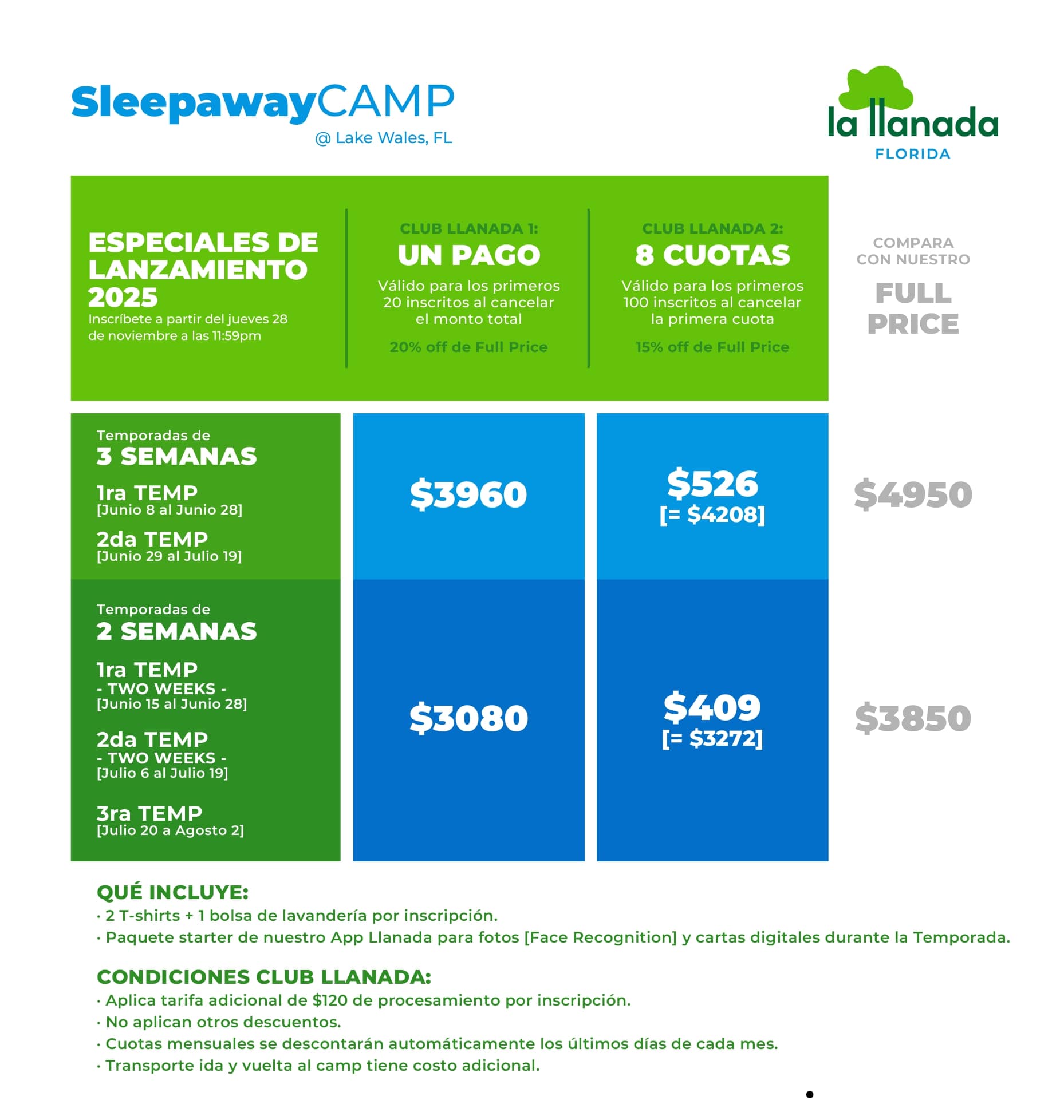 LLLFL_Sleepaway2025_Club Llanada_ESP