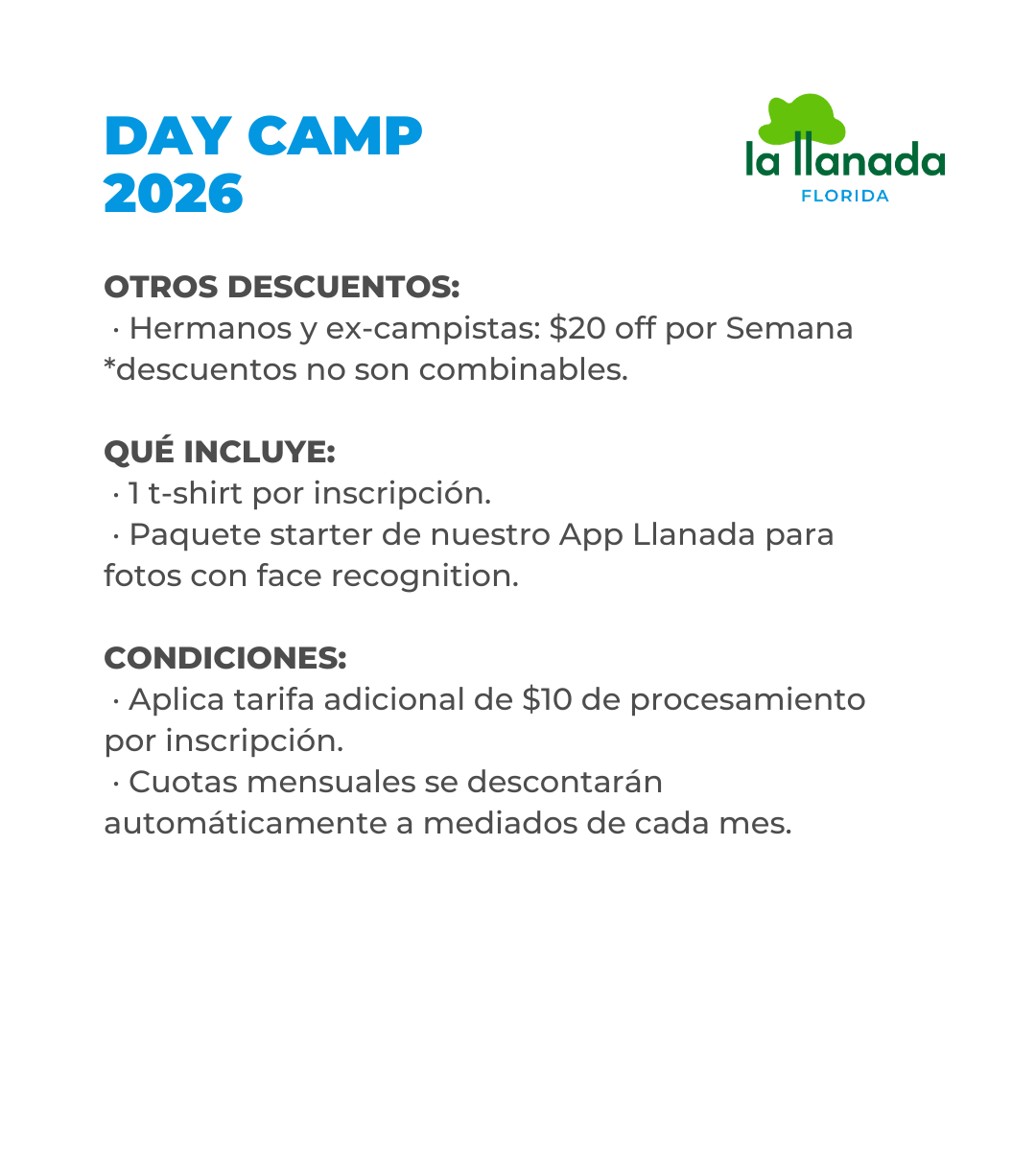 condiciones day camp esp movil
